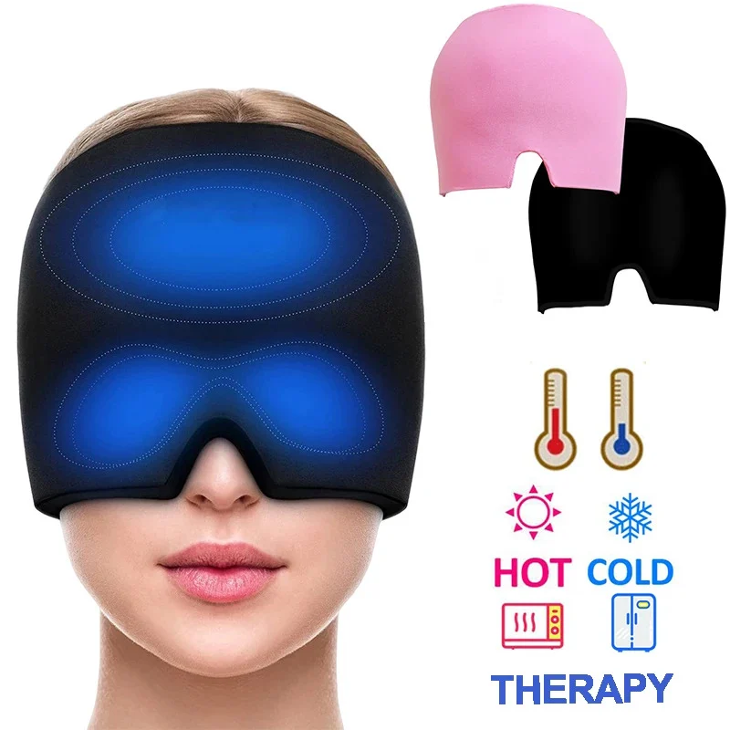 Hot & Cold Therapy Migraine Headache Relief Cap