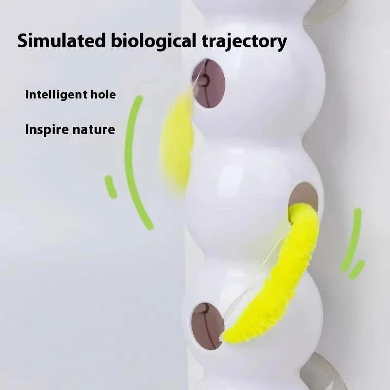Smart Motion Cat Toy With Worm Design - Image 6
