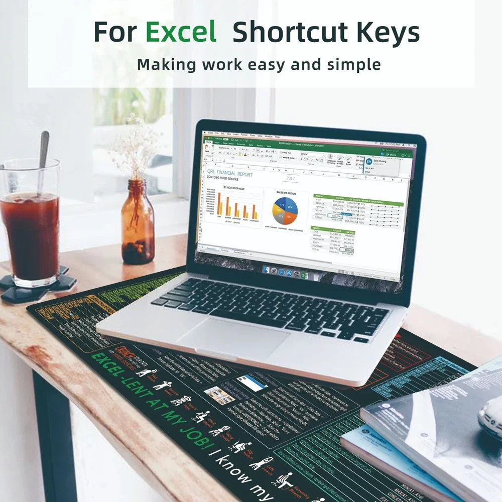 Excel Shortcut Keys Mouse Pad - Image 4