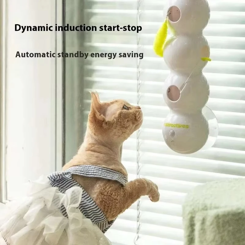 Smart Motion Cat Toy With Worm Design - Image 3