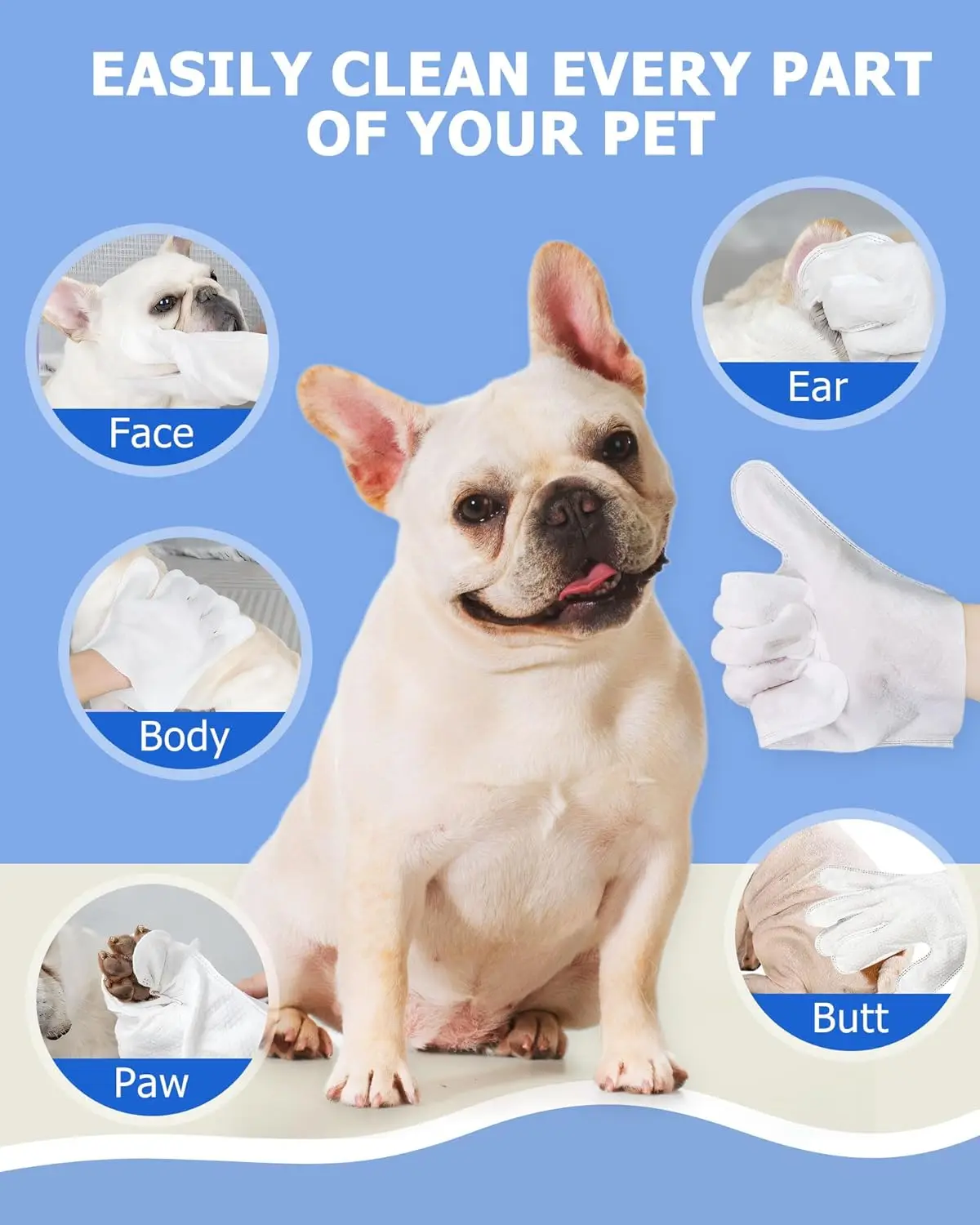 Pet Bathing Wipes - Image 2