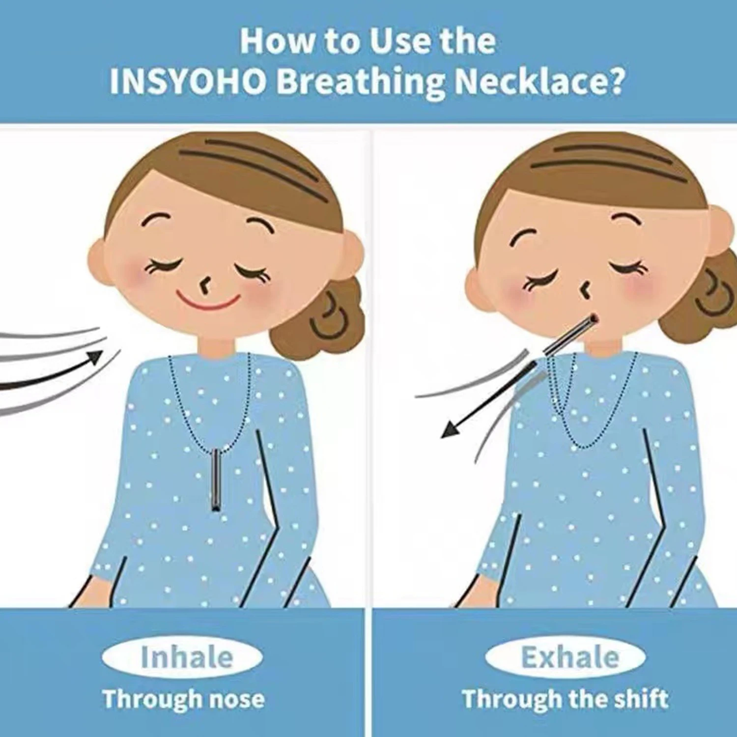 Anxiety Breathing Necklace - Image 4