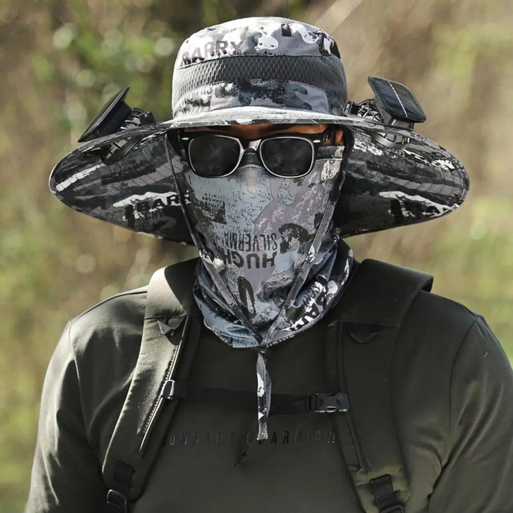 UPF 50+ Solar Fan Sun Hat - Image 3