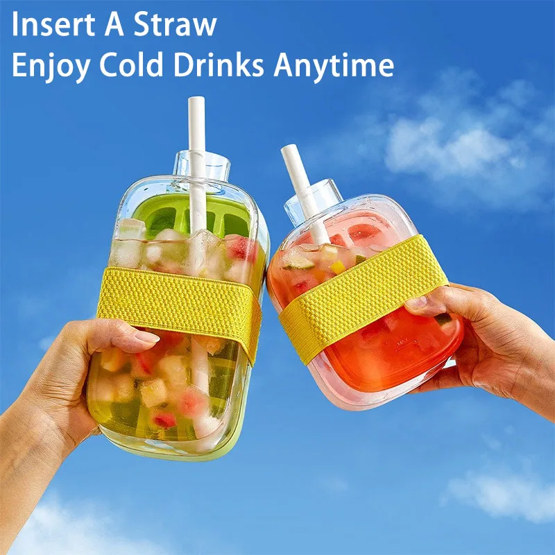 Cool Summer Ice Bottle – Ice Cube Refreshing Drink Bottle - Image 7